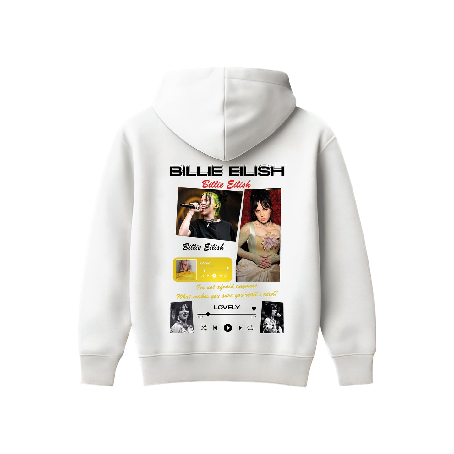 MACKBEARS™ Oversize BILLIE EILISH Hoodie