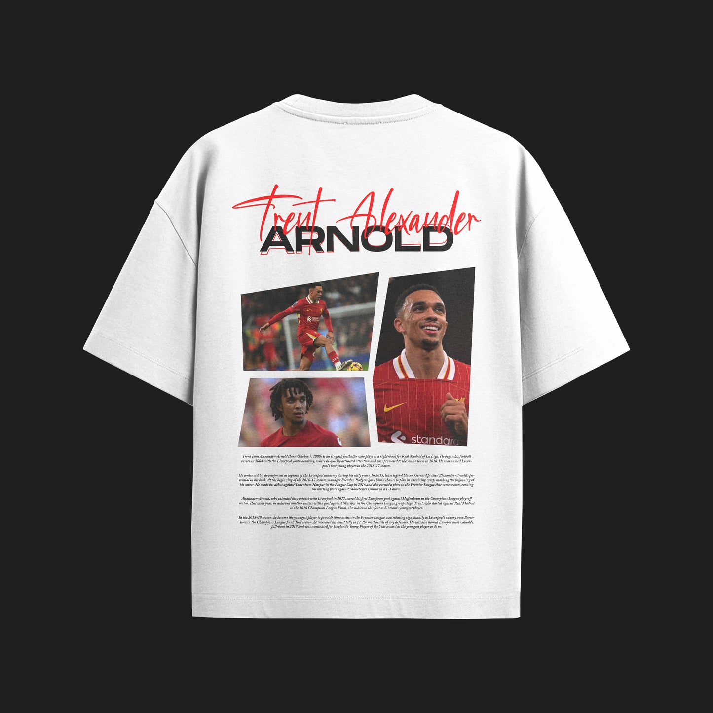 MACKBEARS™   Oversize  FRENT ALEXANDER ARNOLD T-shirt