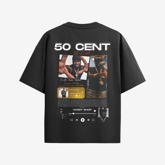 MACKBEARS™   Oversize 50 CENT T-shirt