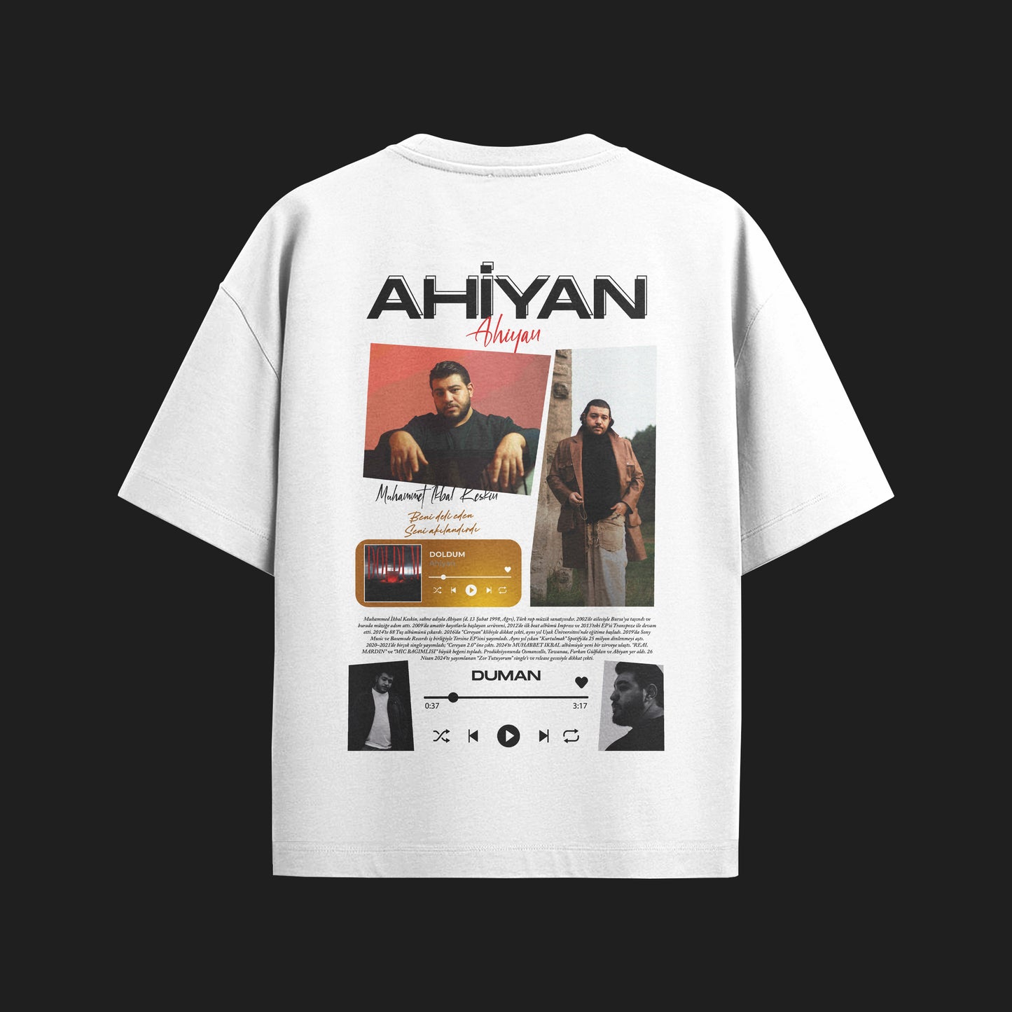 MACKBEARS™   Oversize  AHİYAN T-shirt