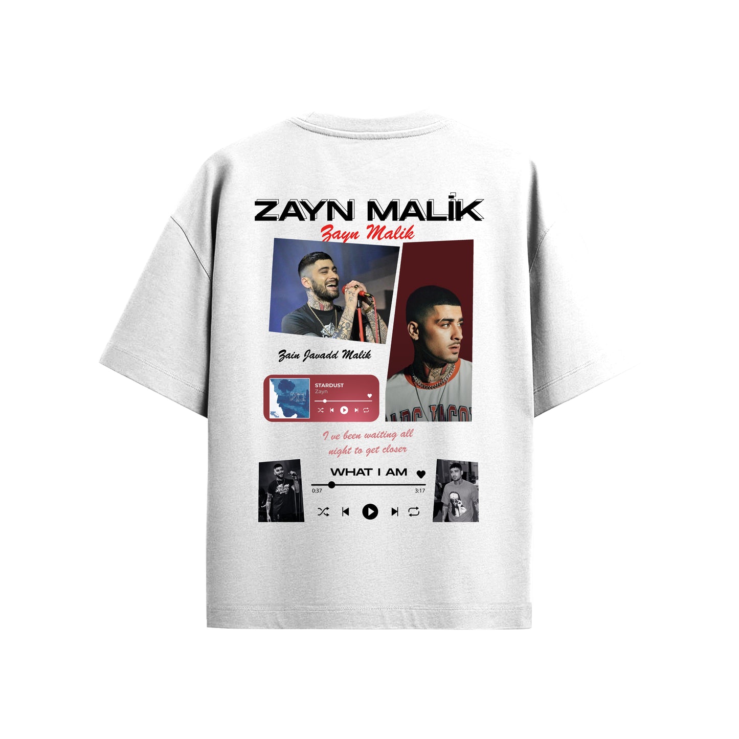 MACKBEARS™ Oversize ZAYN MALİK T-shirt