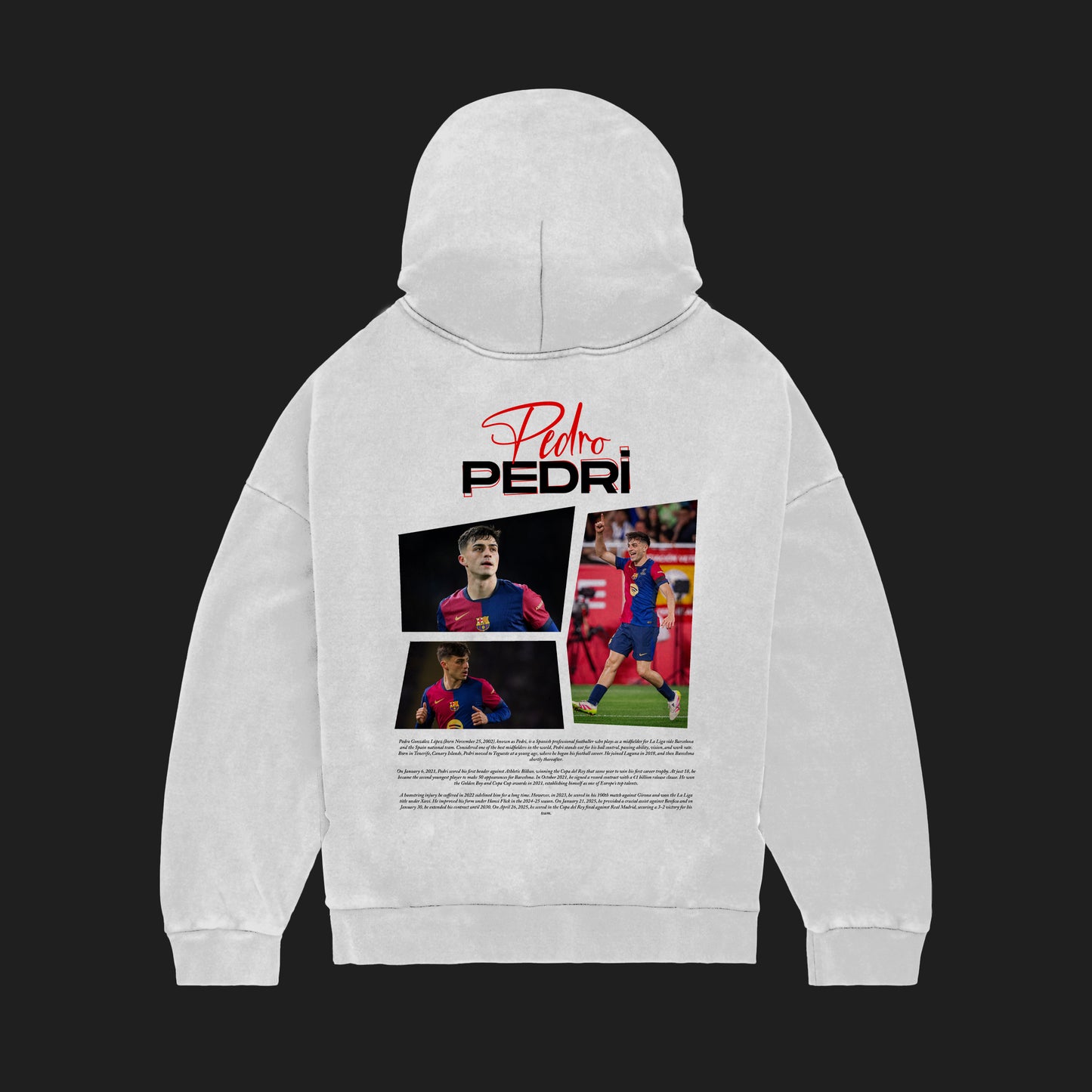 MACKBEARS™   Oversize PEDRO PEDRİ Hoodie