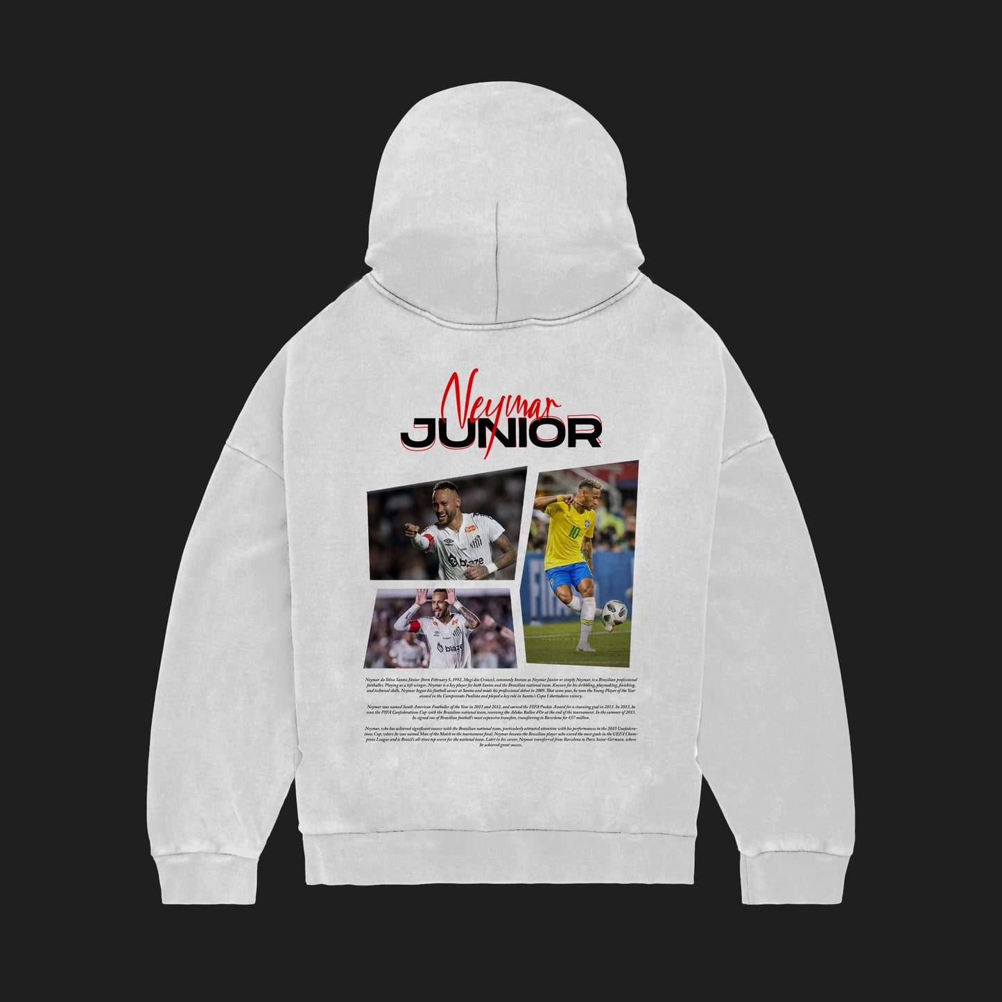 MACKBEARS™   Oversize VİNİCİUS JUNIOR Hoodie