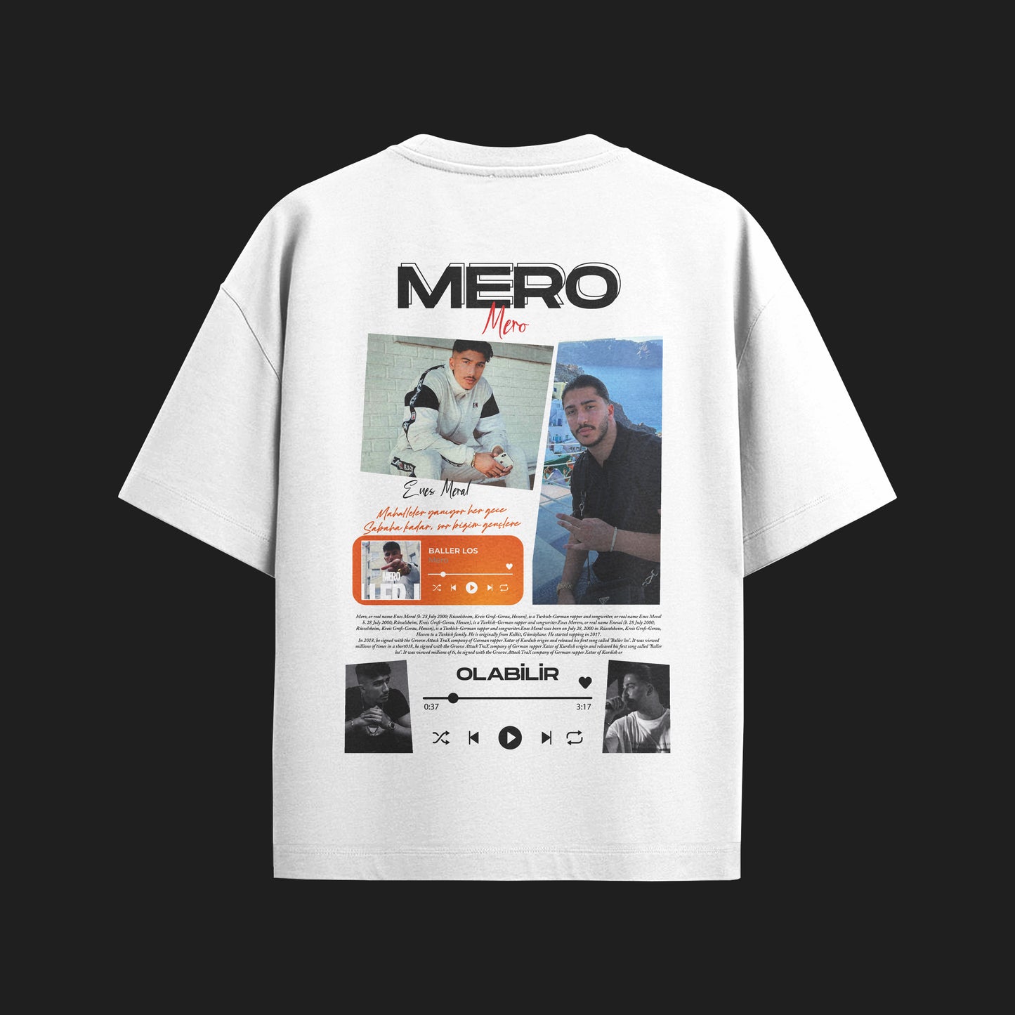 MACKBEARS™   Oversize MERO T-shirt