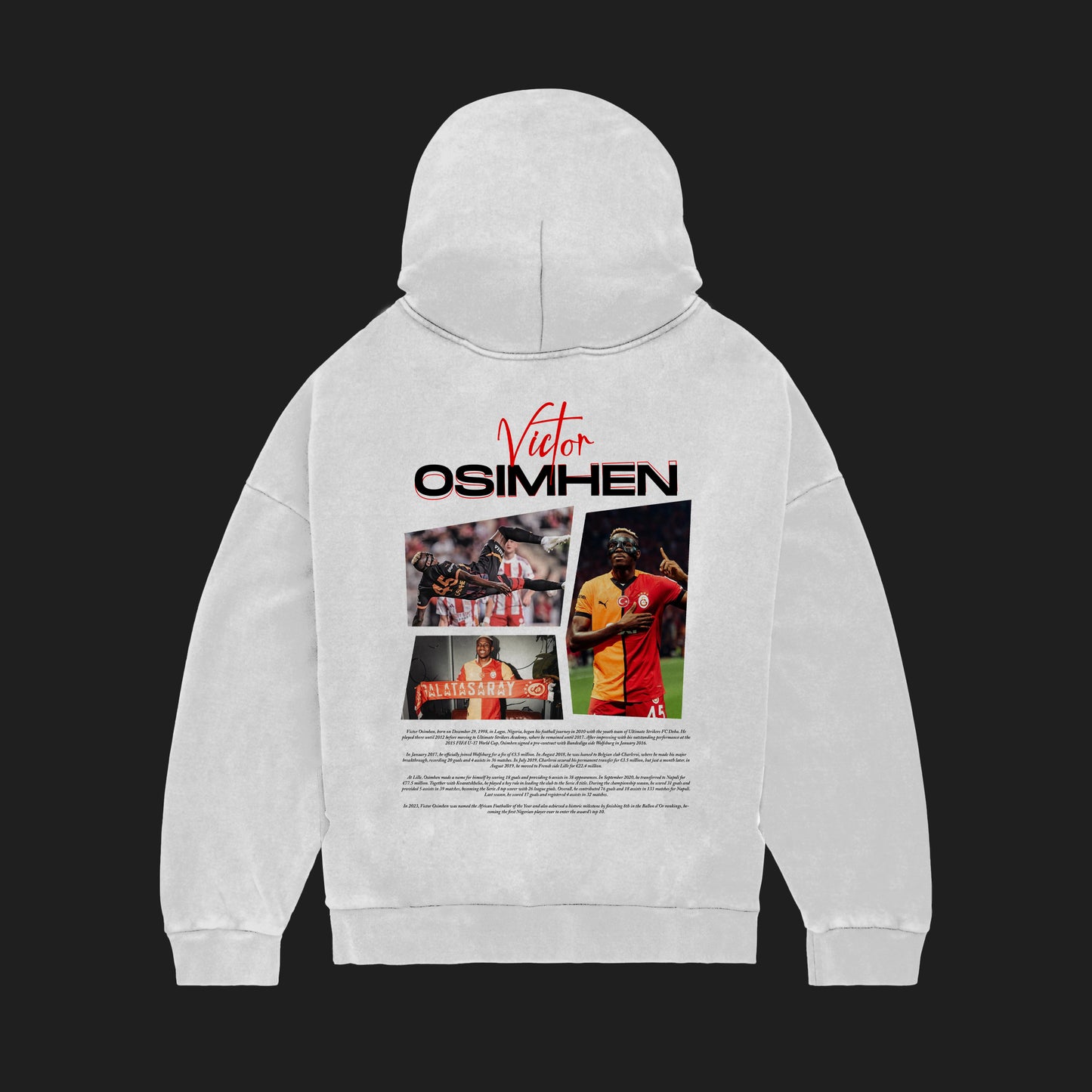 MACKBEARS™   Oversize VICTOR OSIMHEN Hoodie