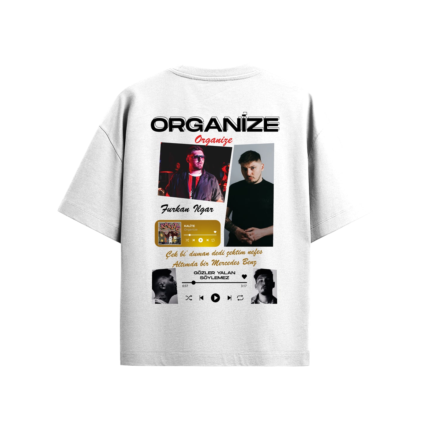 MACKBEARS™ Oversize ORGANİZE T-shirt