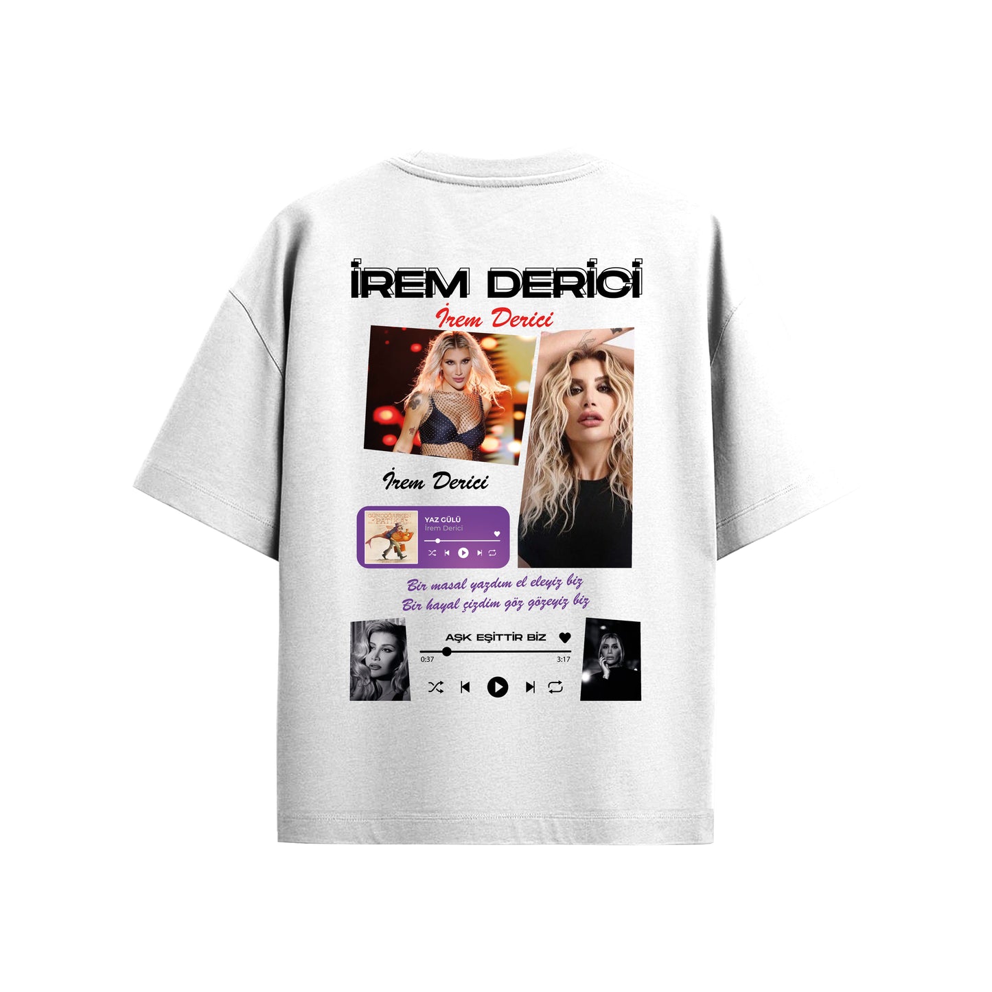 MACKBEARS™ Oversize İREM DERİCİ T-shirt