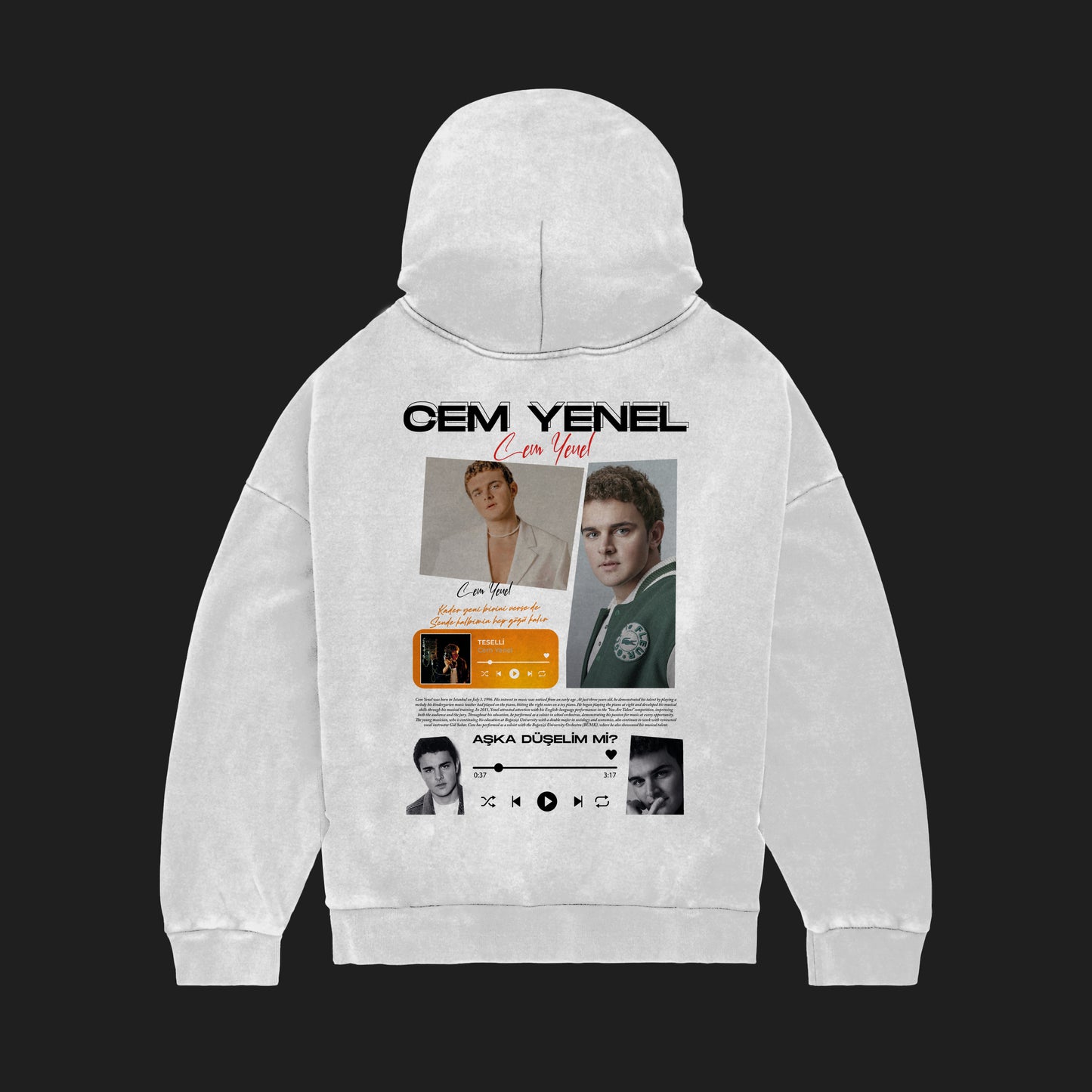 MACKBEARS™   Oversize CEM YENEL Hoodie