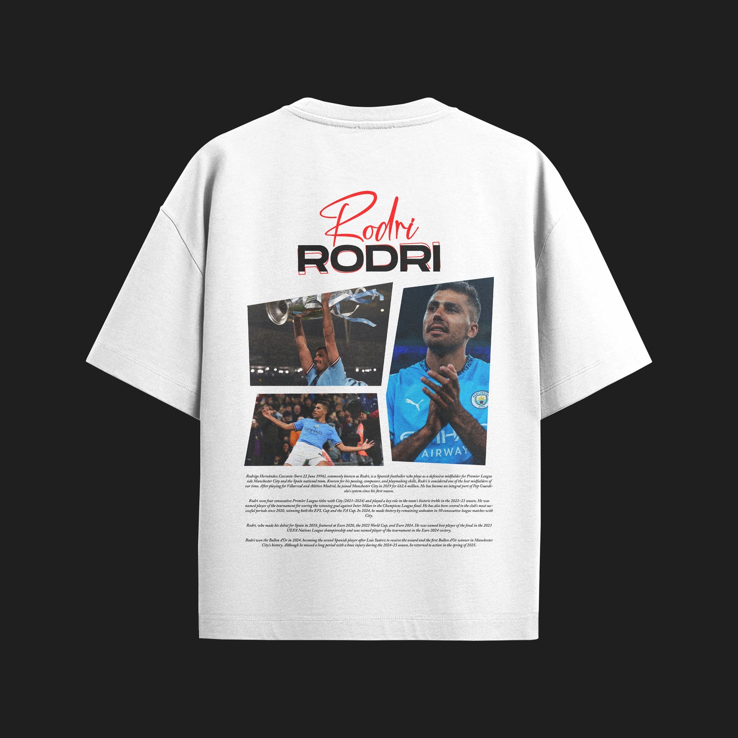MACKBEARS™   Oversize  RODRİ  T-shirt