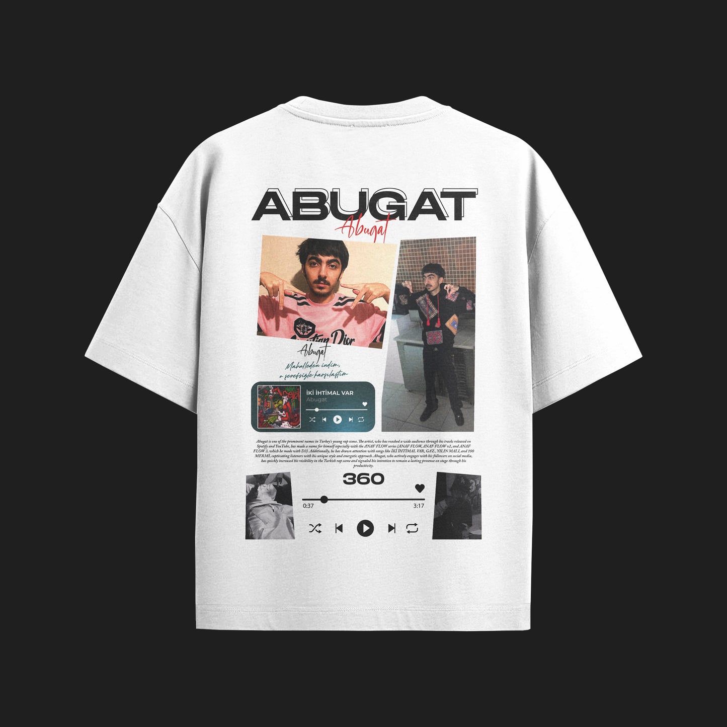 MACKBEARS™   Oversize ABUGAT T-shirt