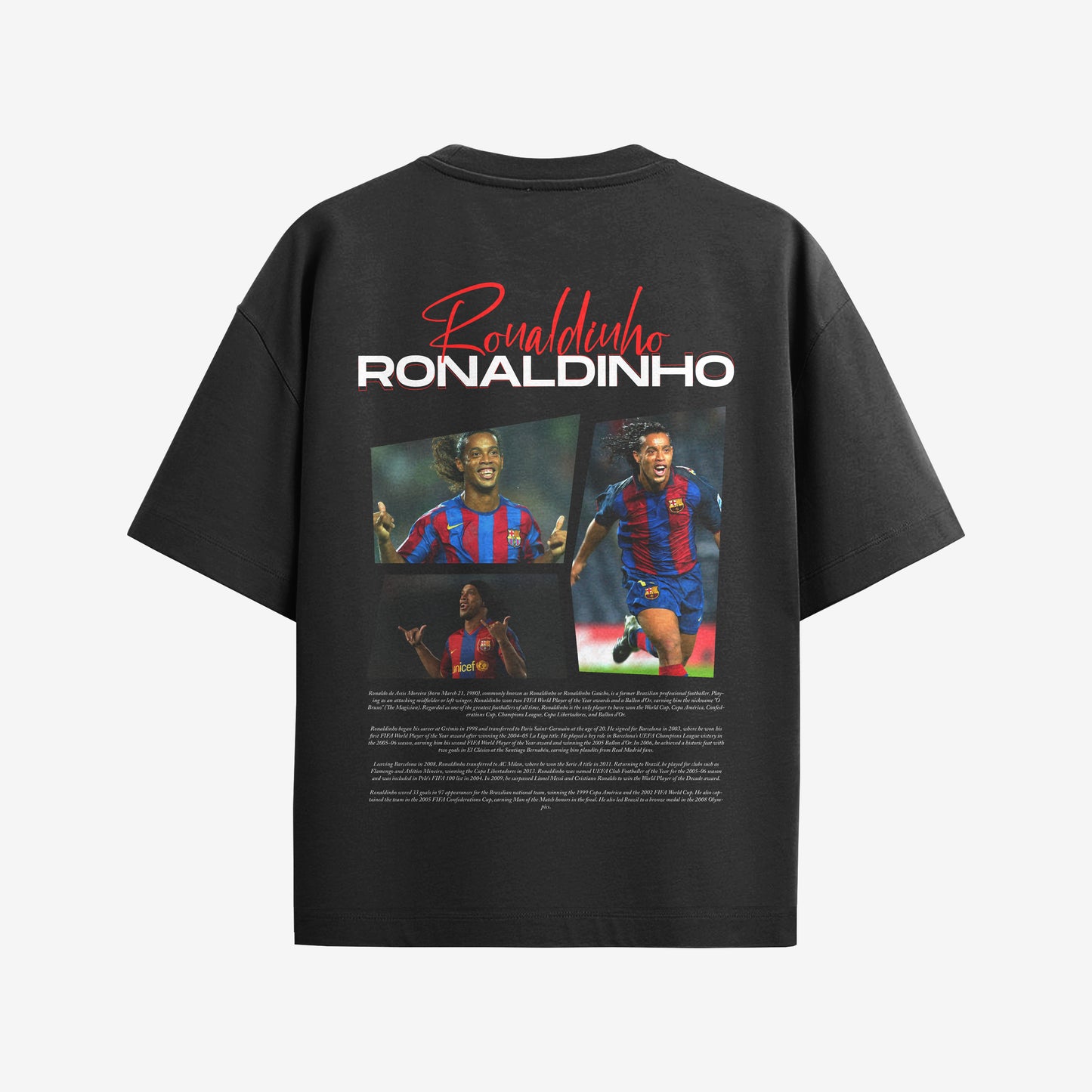 MACKBEARS™   Oversize  RONALDINHO  T-shirt