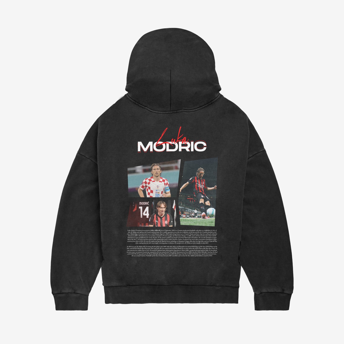 MACKBEARS™   Oversize LUCA MODRIC Hoodie