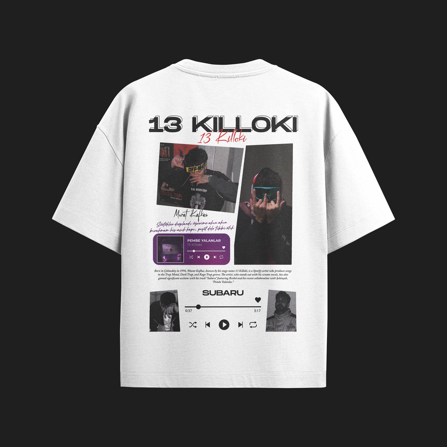 MACKBEARS™   Oversize 13 KILLOKI T-shirt