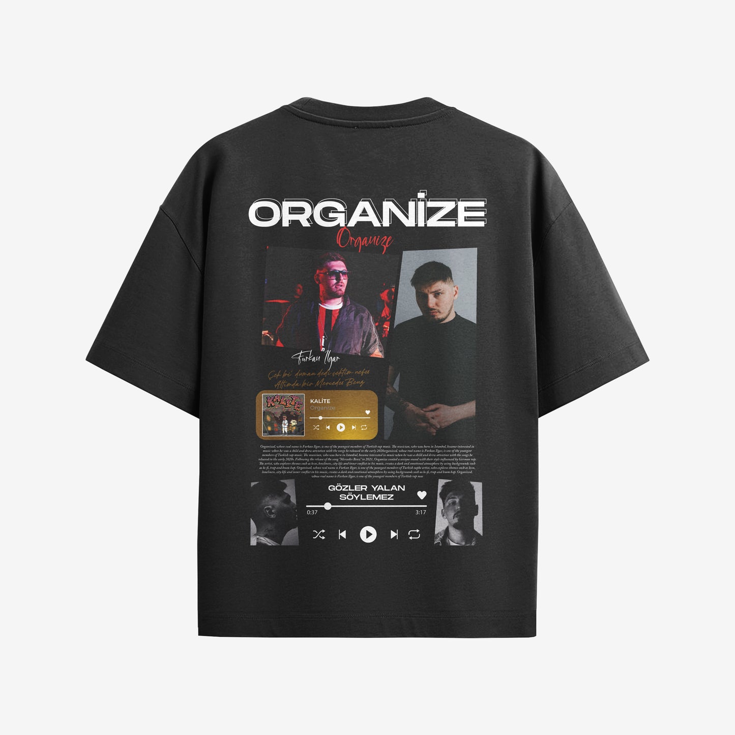 MACKBEARS™   Oversize ORGANİZE T-shirt