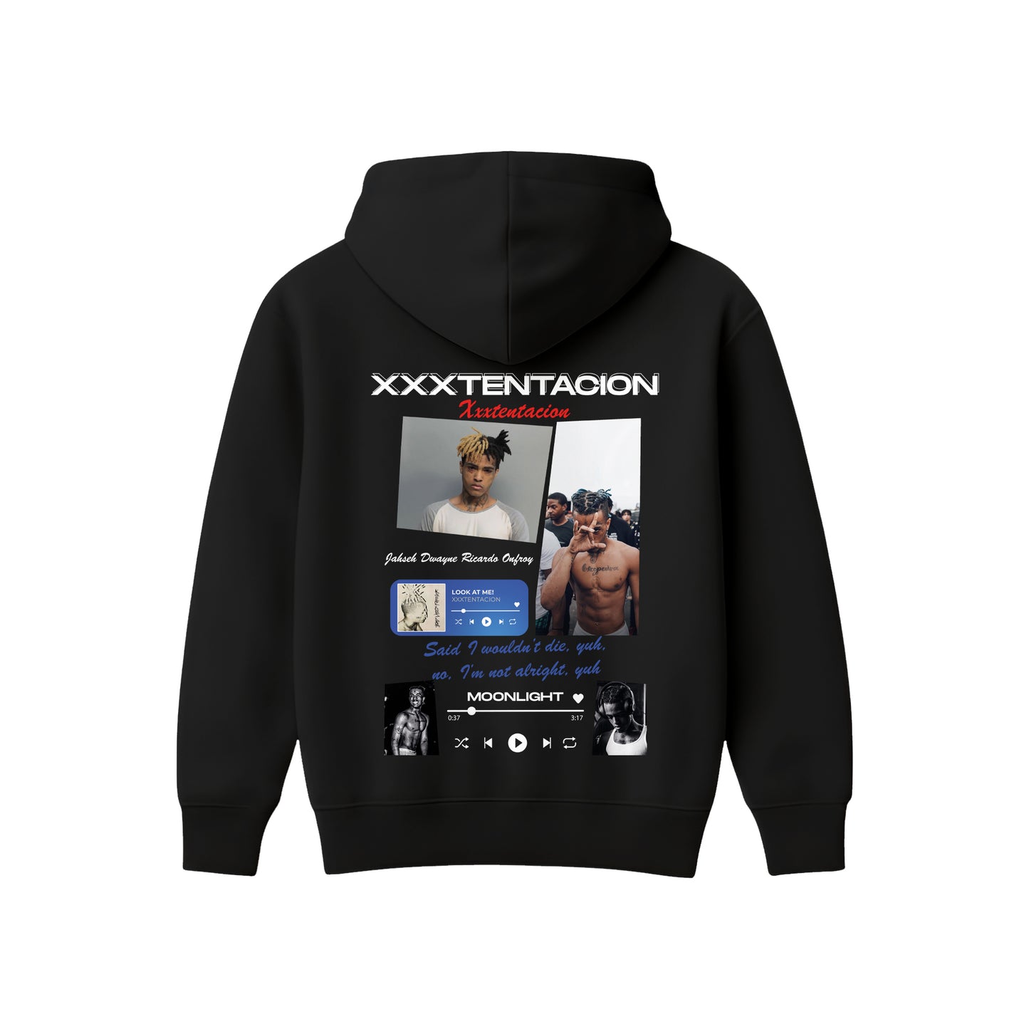 MACKBEARS™ Oversize XXTENTACION Hoodie