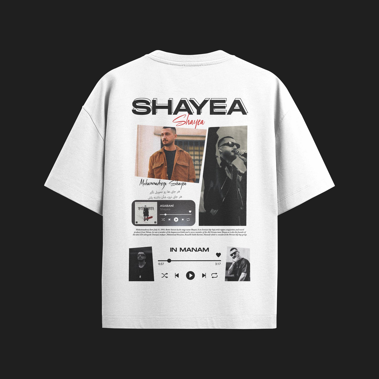 MACKBEARS™   Oversize  SHAYEA T-shirt