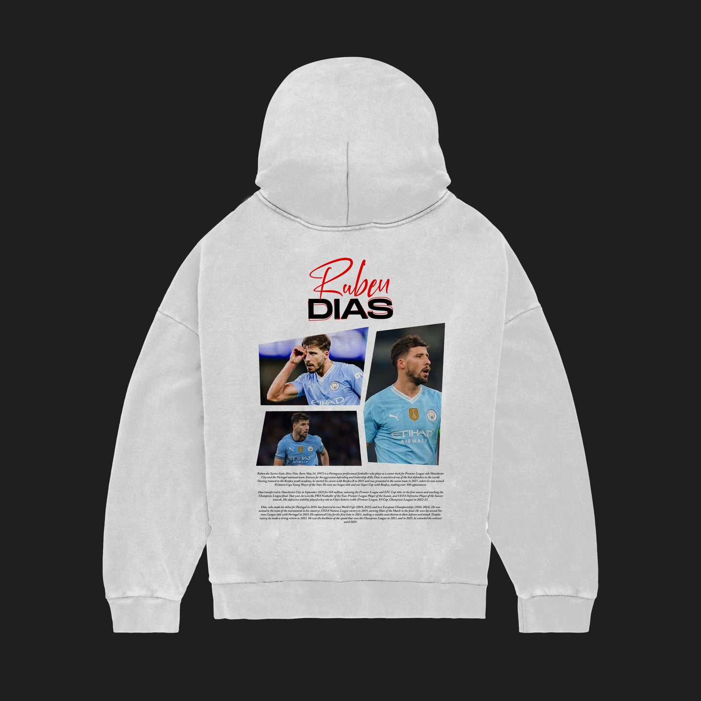 MACKBEARS™   Oversize RUBEN DIAS Hoodie