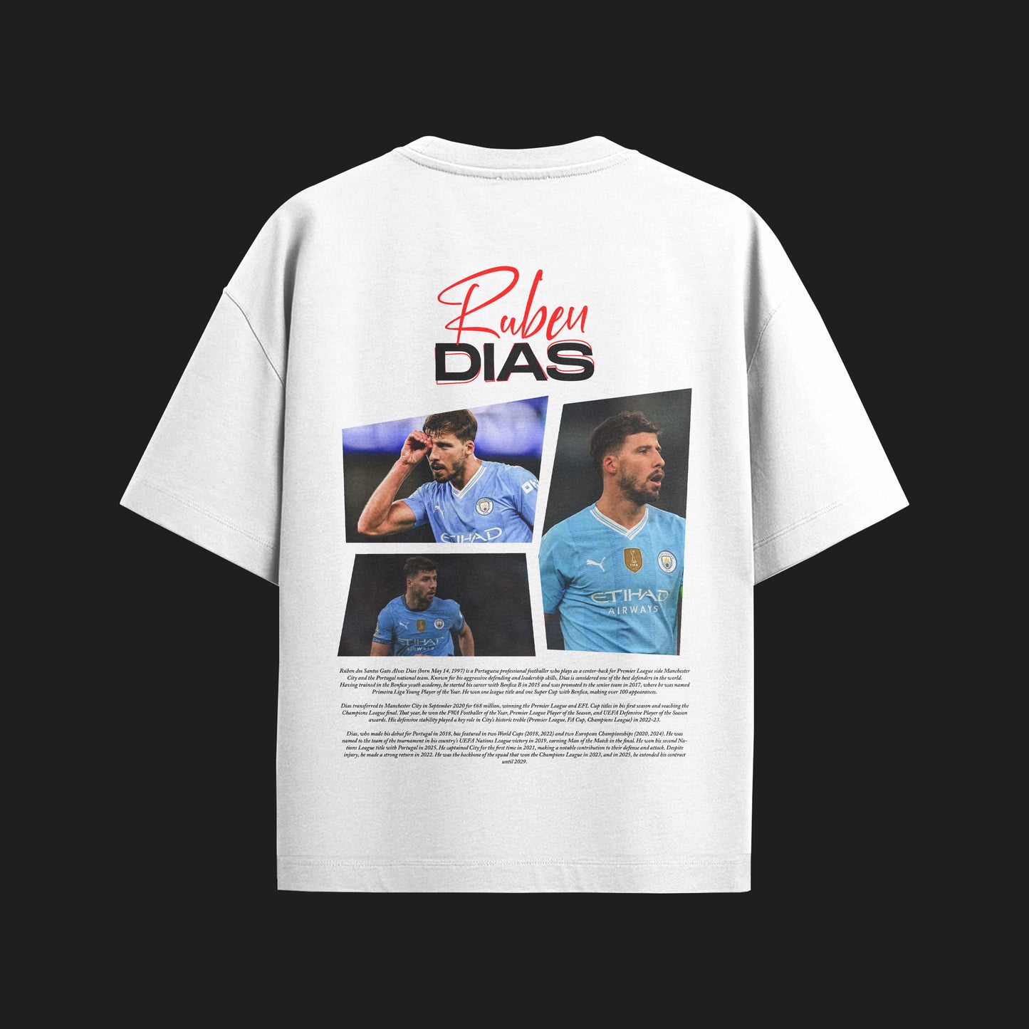 MACKBEARS™   Oversize  RUBEN DIAS  T-shirt