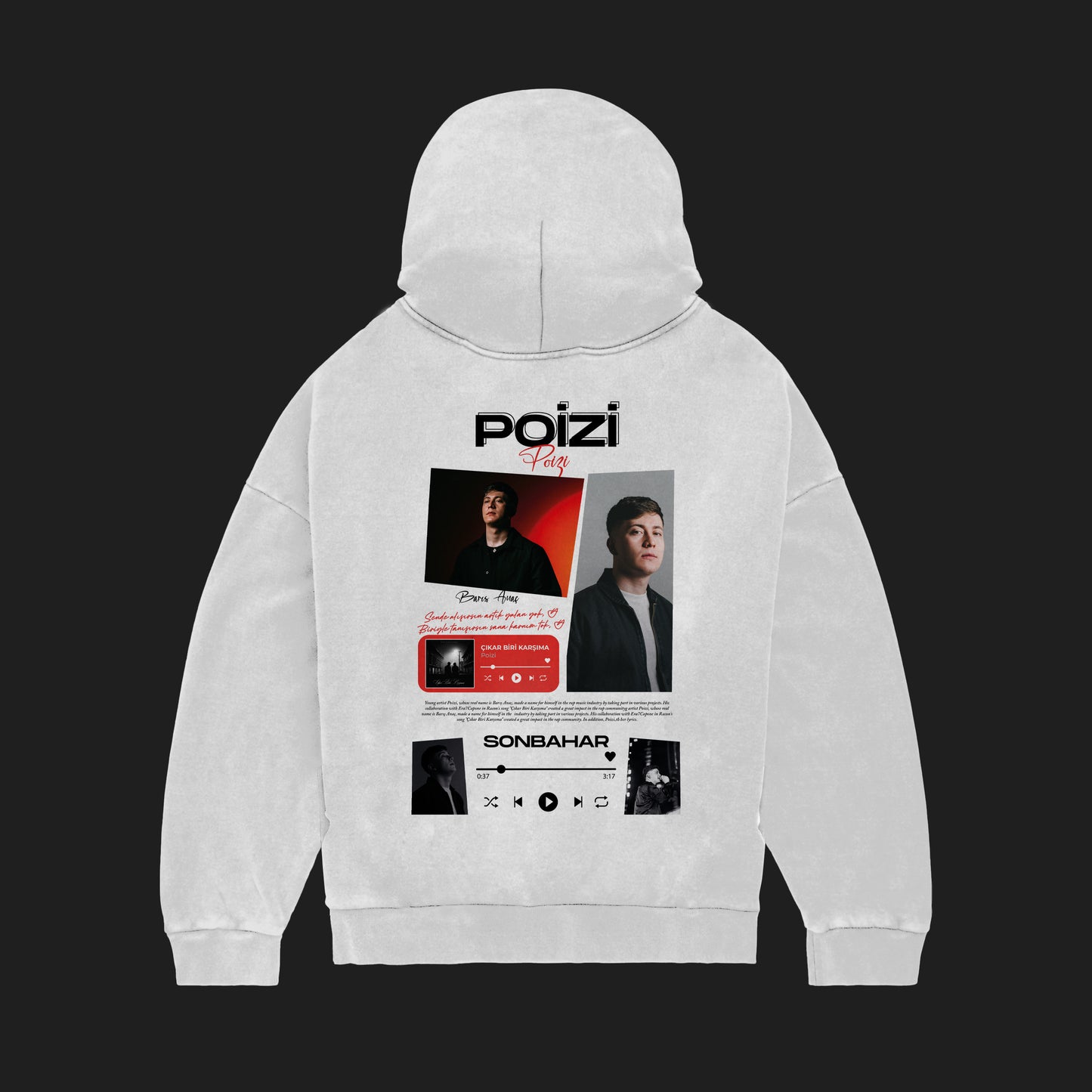 MACKBEARS™   Oversize POİZİ Hoodie