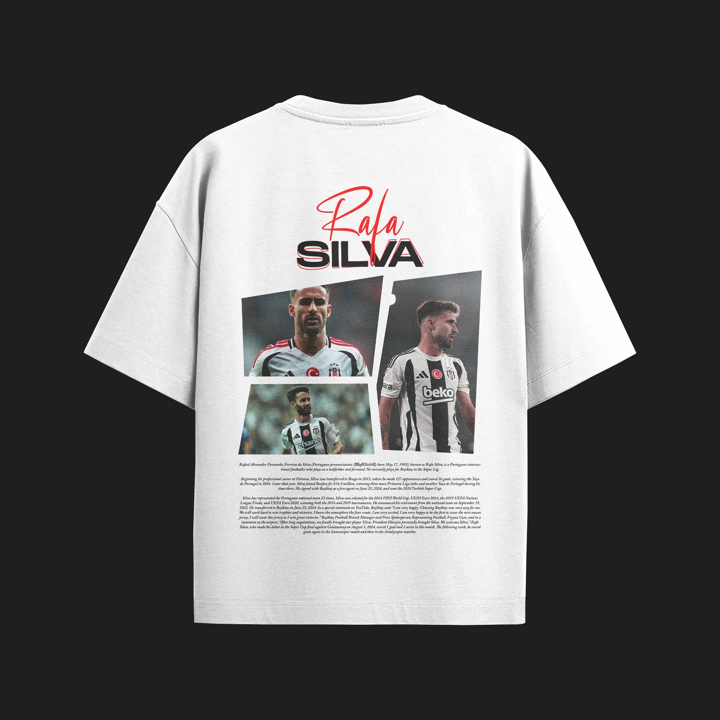 MACKBEARS™   Oversize RAFA SILVA T-shirt