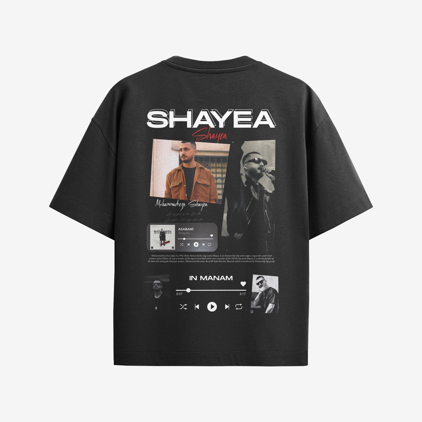 MACKBEARS™   Oversize  SHAYEA T-shirt