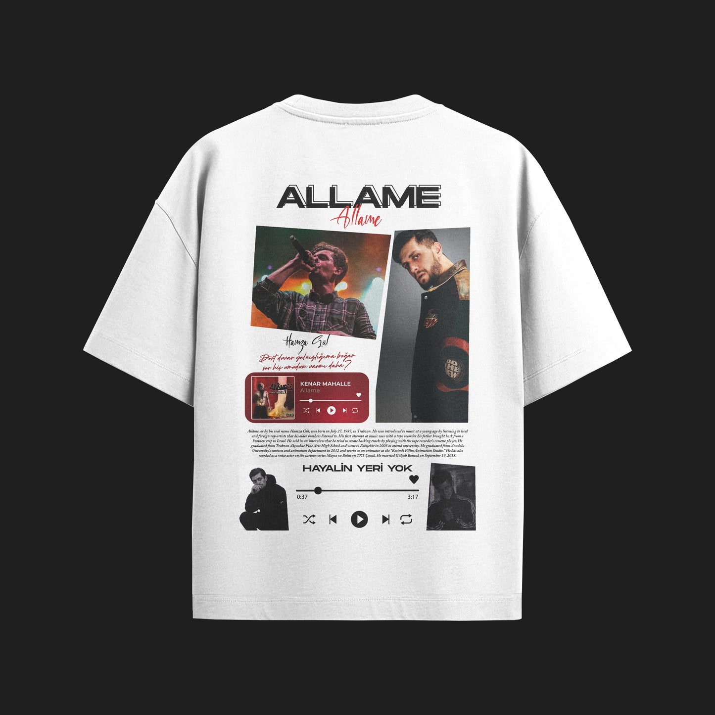 MACKBEARS™   Oversize ALLAME T-shirt
