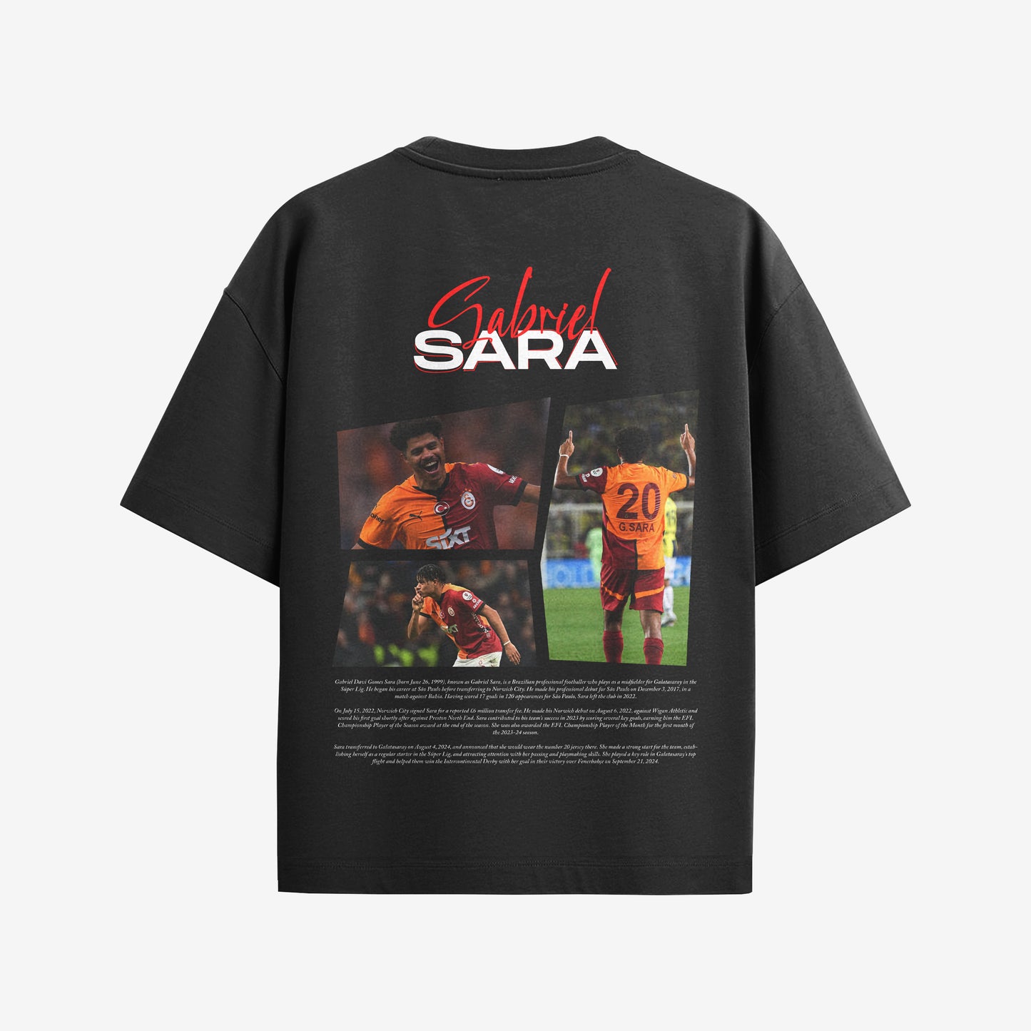 MACKBEARS™   Oversize  SABRİEL SARA  T-shirt
