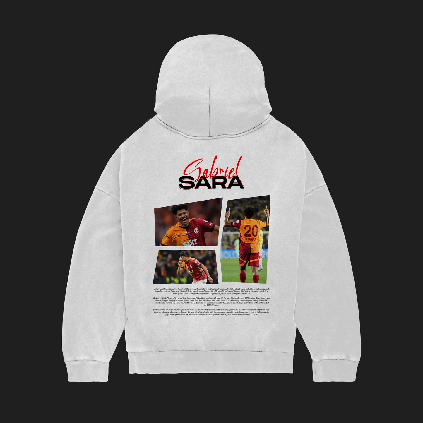 MACKBEARS™   Oversize SABRİAL SARA Hoodie