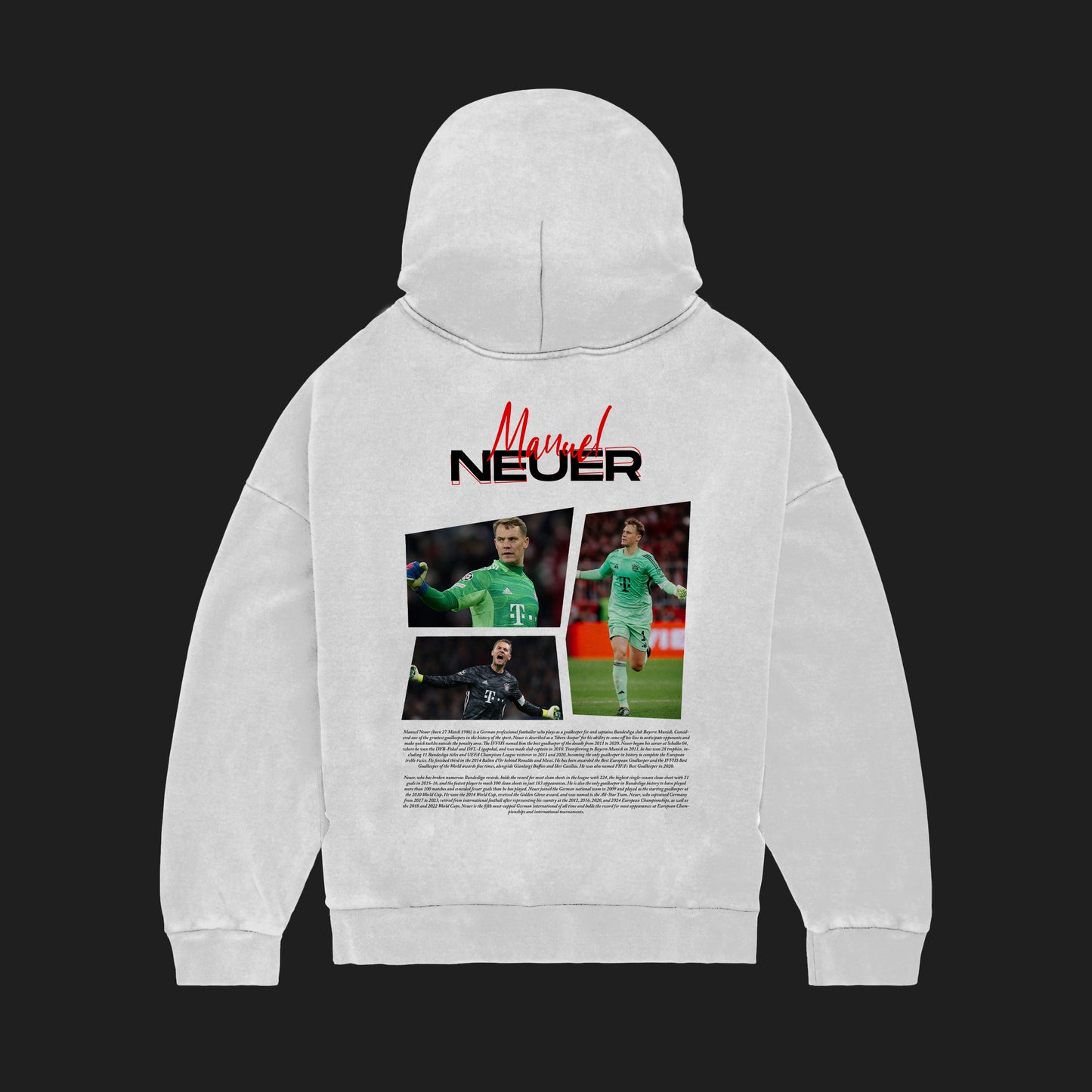 MACKBEARS™   Oversize MANUEL NEUER Hoodie