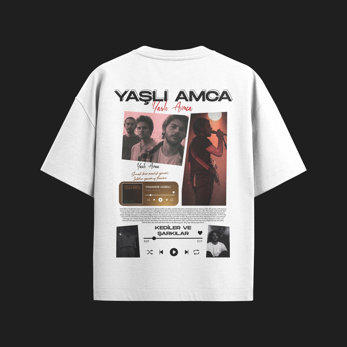 MACKBEARS™   Oversize YAŞLI AMCA T-shirt
