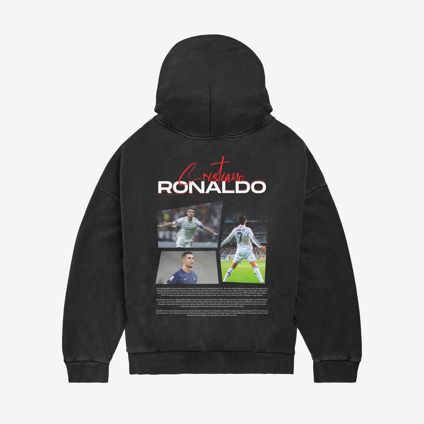 MACKBEARS™   Oversize CRİSTİANO RONALDO   Hoodie