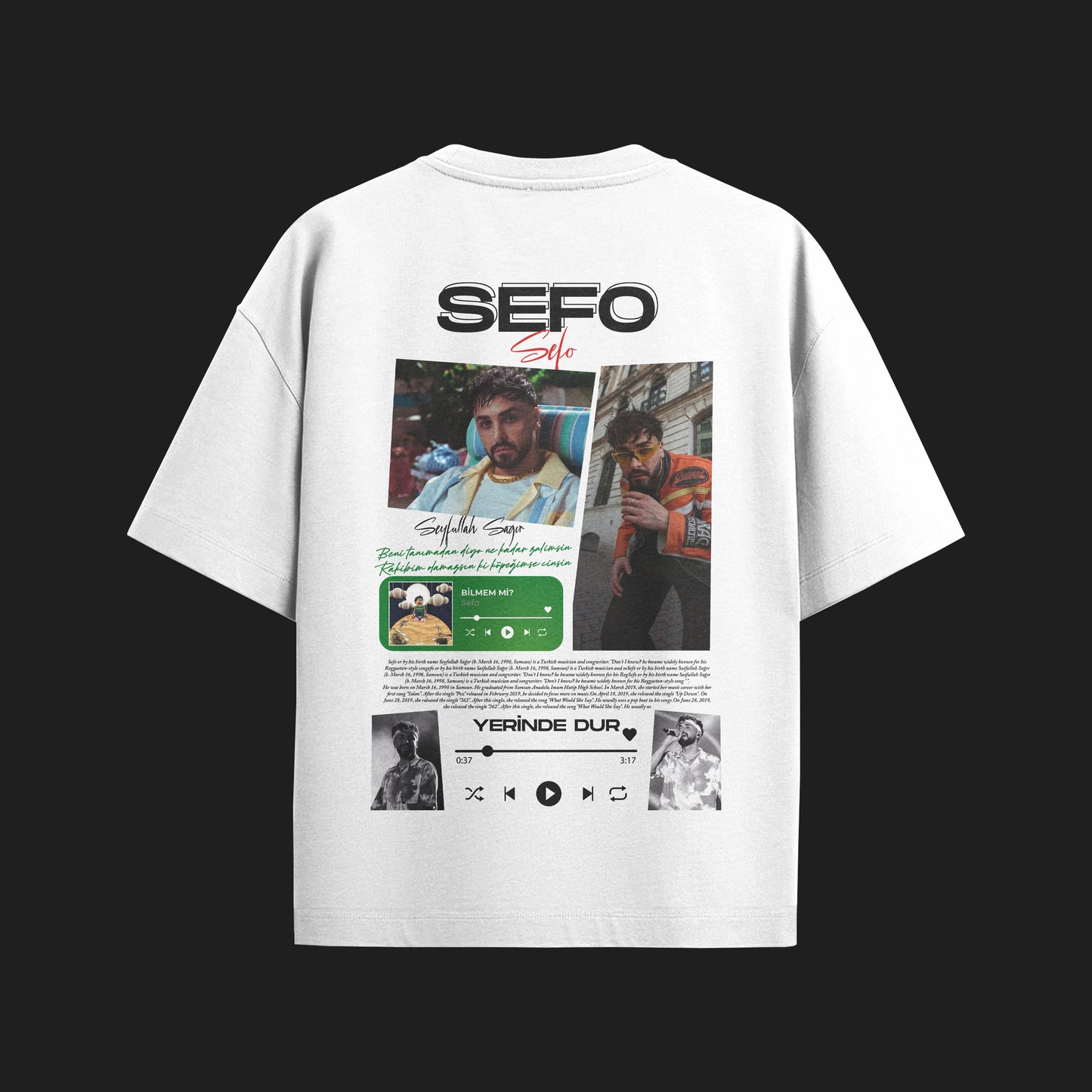 MACKBEARS™   Oversize SEFO T-shirt