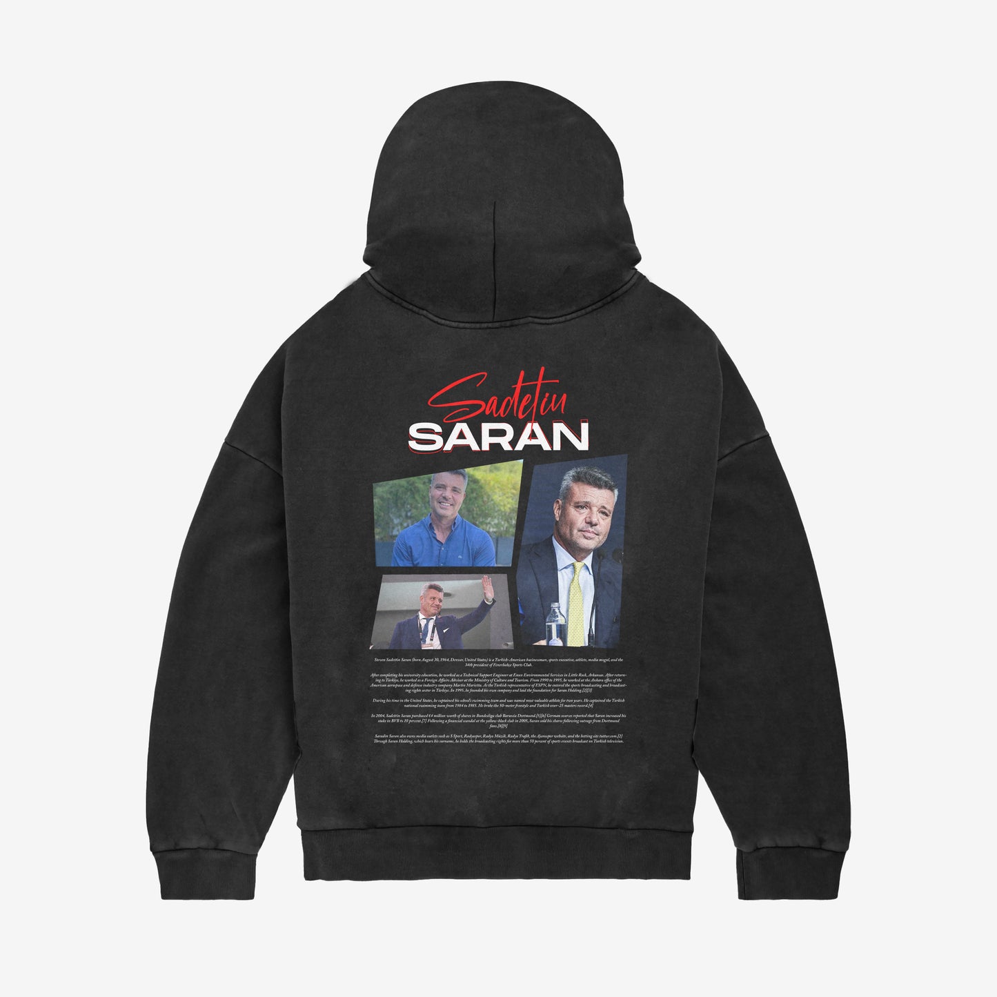 MACKBEARS™   Oversize SADETTİN SARAN   Hoodie