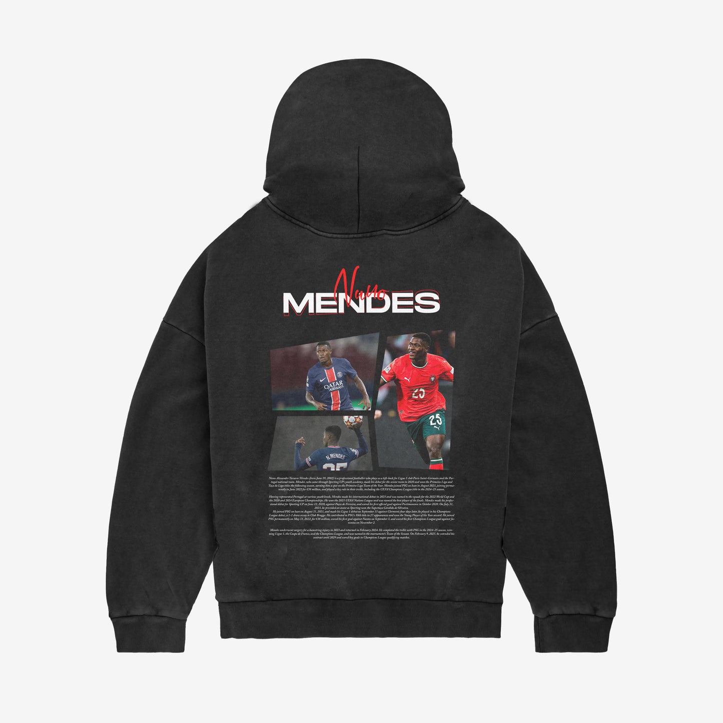 MACKBEARS™   Oversize NUNO MENDES Hoodie