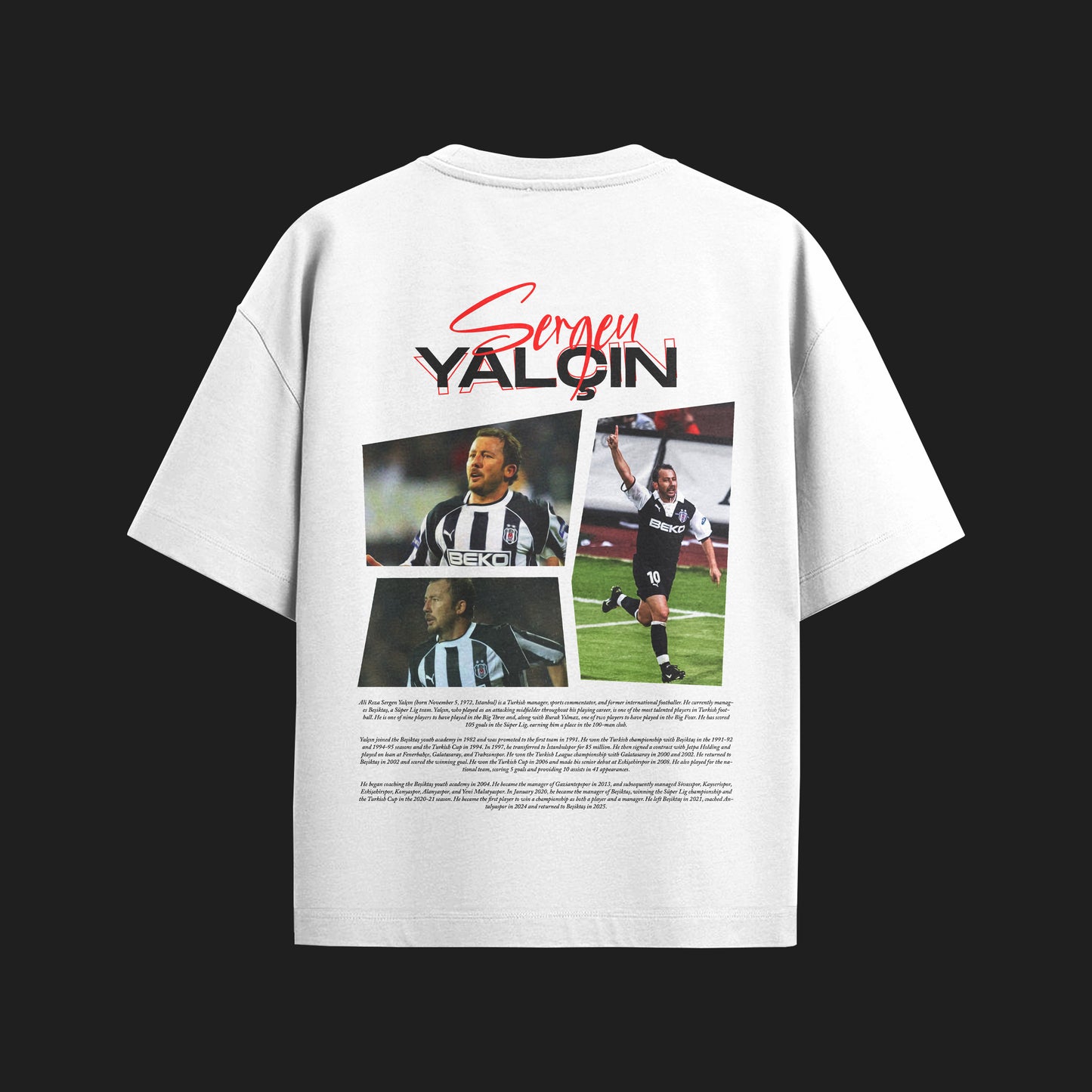 MACKBEARS™   Oversize SERGEN YALÇIN  T-shirt