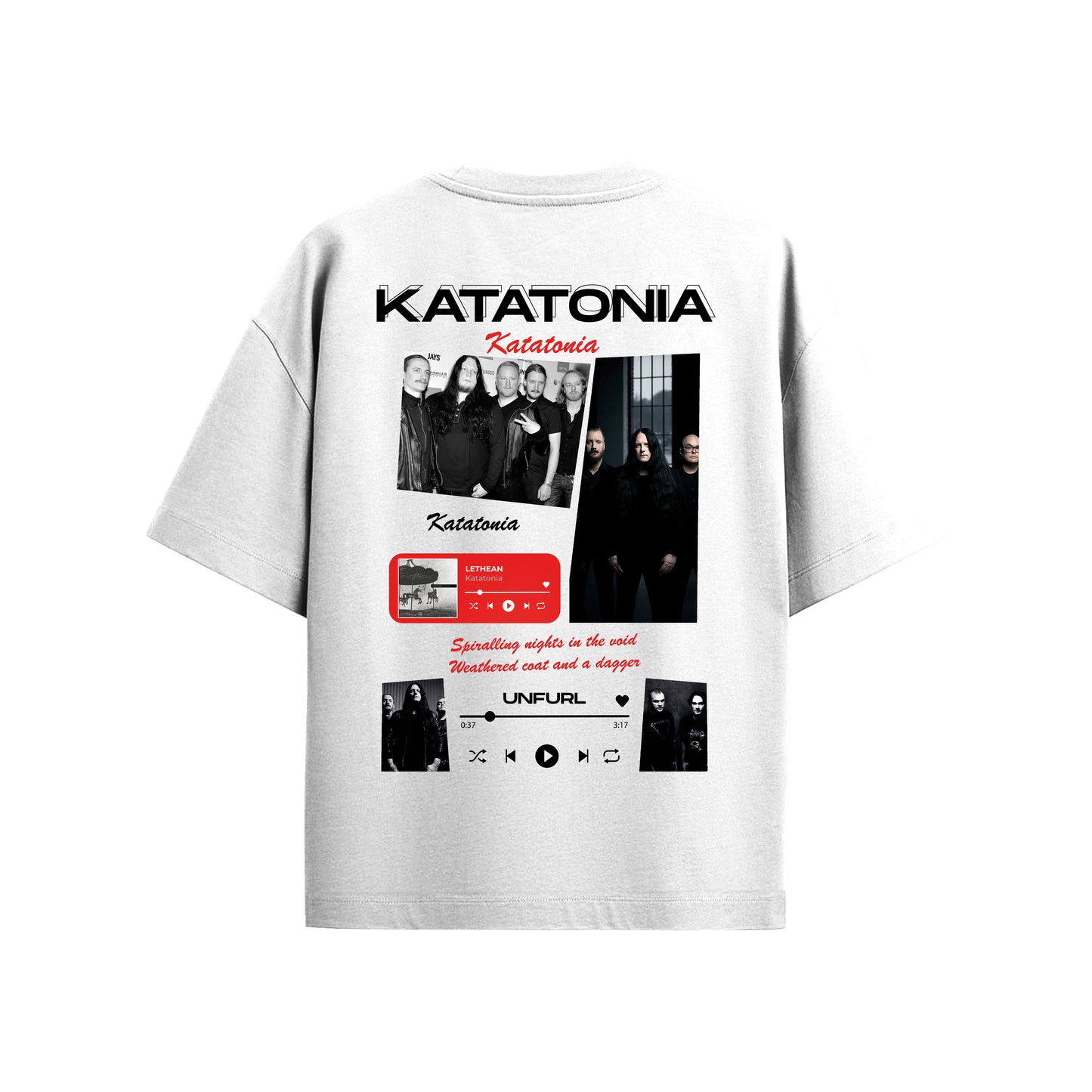MACKBEARS™ Oversize KATATONIA T-shirt