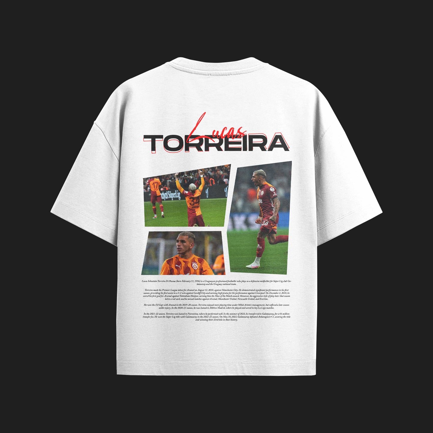 MACKBEARS™   Oversize  LUCAS TORREIRA T-shirt