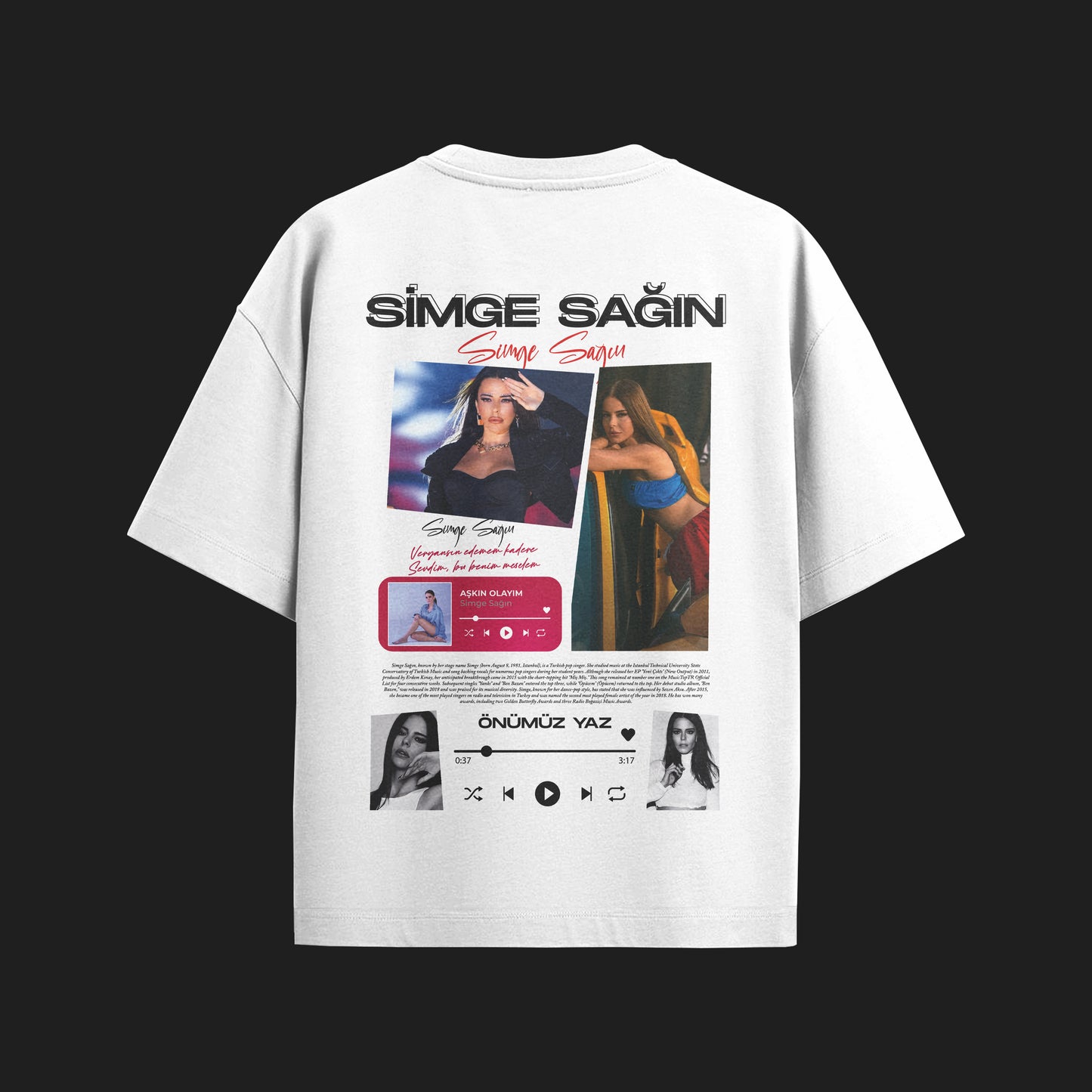 MACKBEARS™   Oversize SİMGE SAĞIN T-shirt