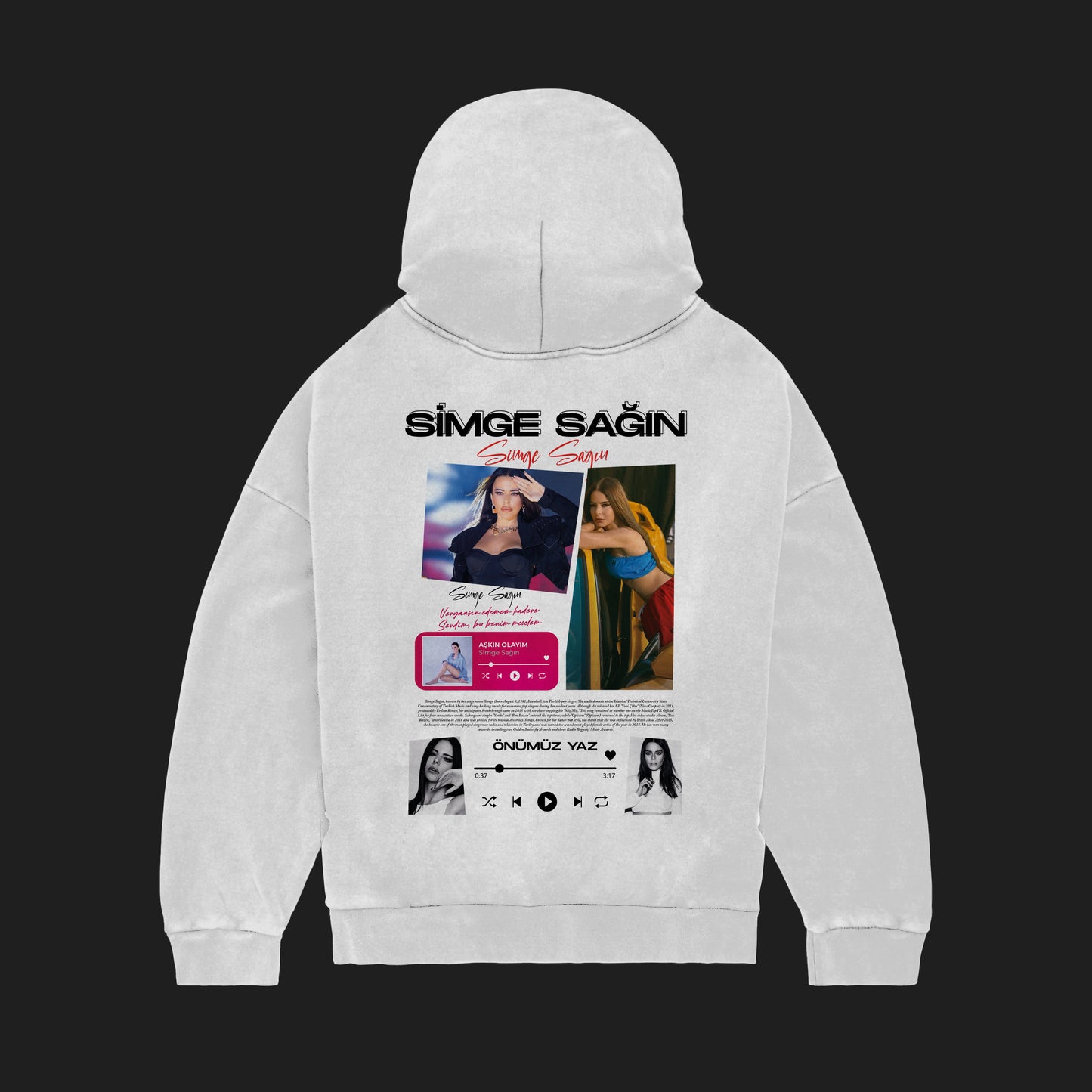 MACKBEARS™   Oversize SİMGE SAĞIN Hoodie