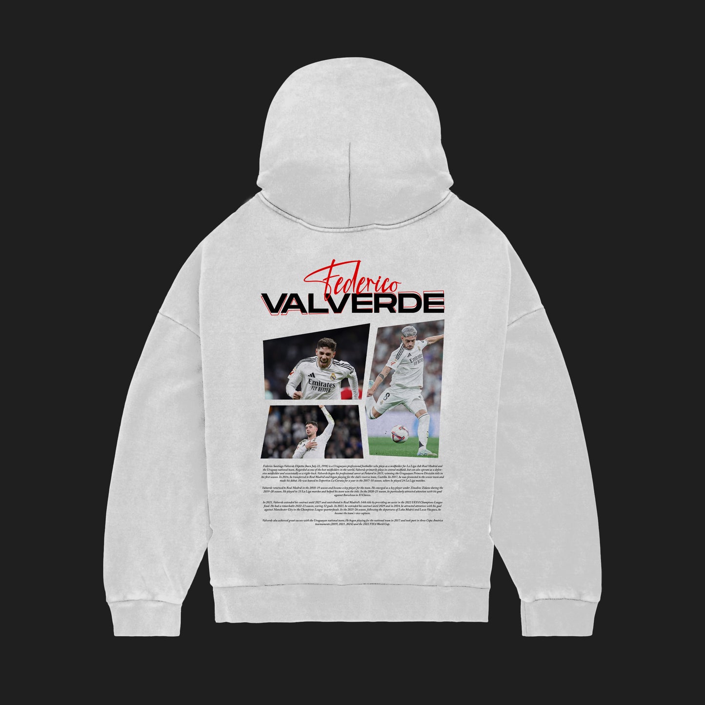 MACKBEARS™   Oversize FEDERİCO VALVERDE Hoodie