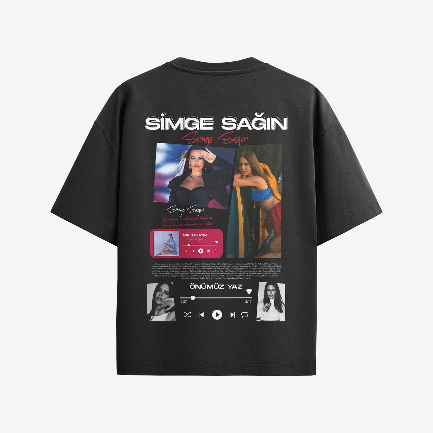 MACKBEARS™   Oversize SİMGE SAĞIN T-shirt
