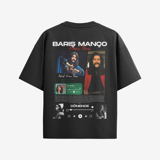 MACKBEARS™   Oversize BARIŞ MANÇO T-shirt