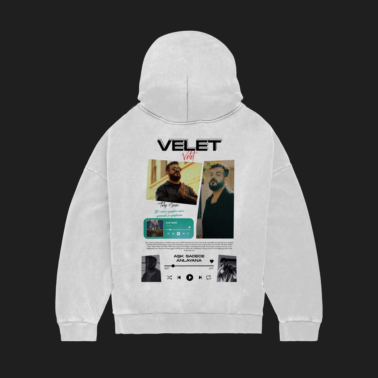 MACKBEARS™   Oversize VELET Hoodie
