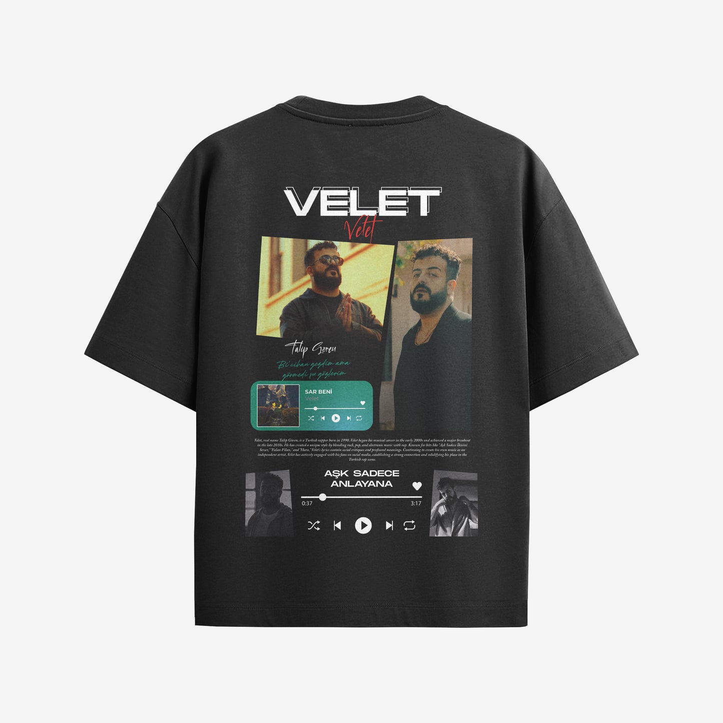 MACKBEARS™   Oversize VELET T-shirt