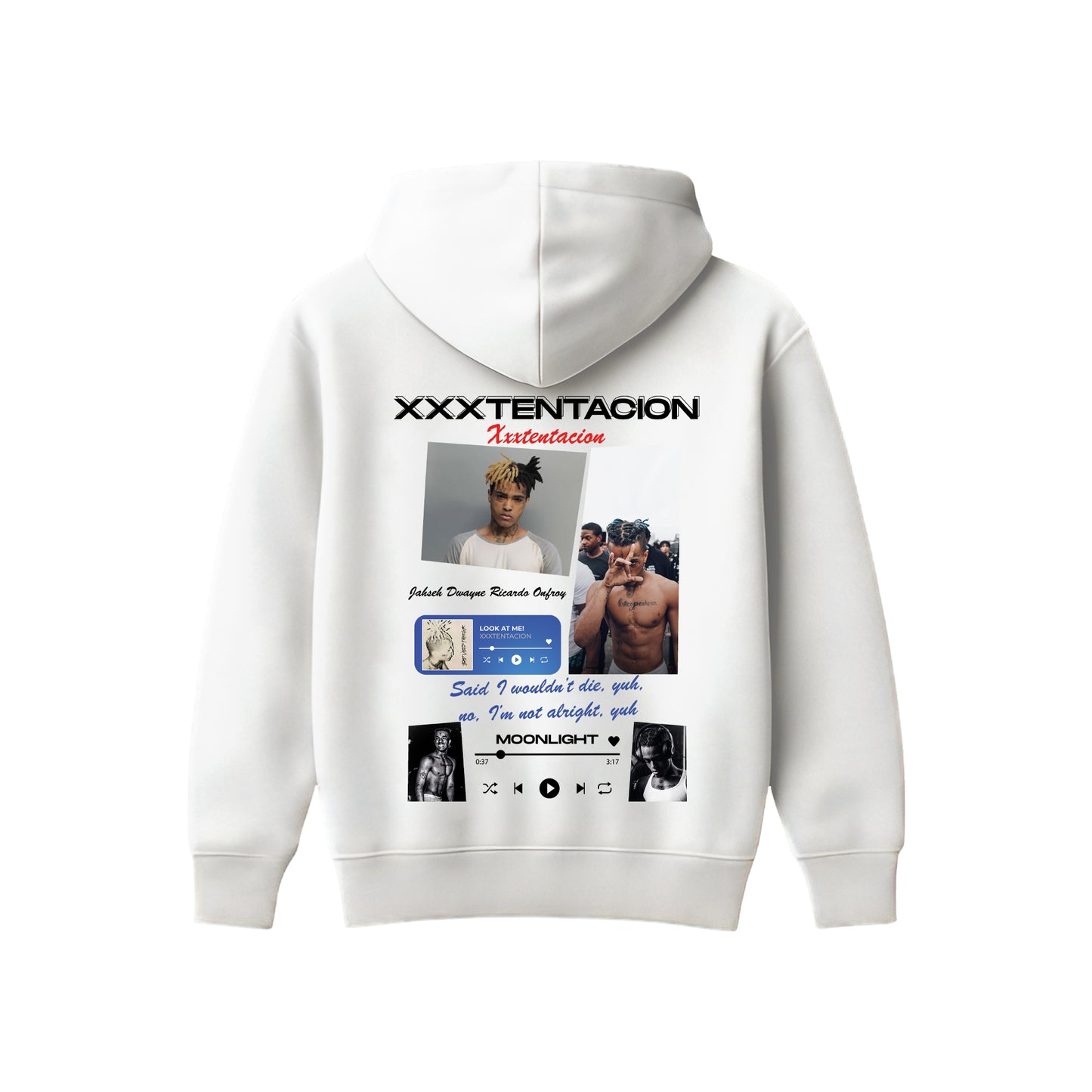 MACKBEARS™ Oversize XXTENTACION Hoodie