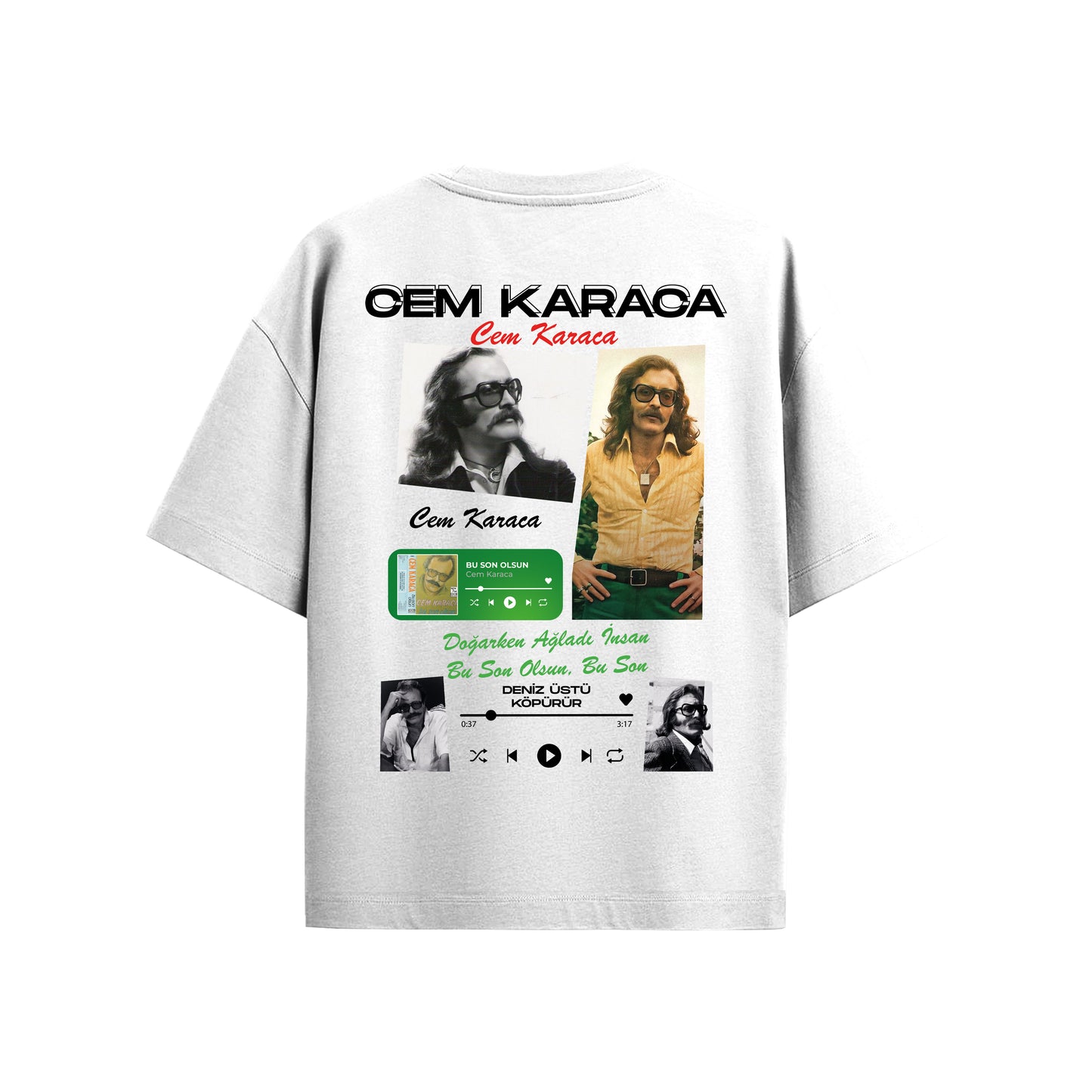 MACKBEARS™ Oversize CEM KARACA T-shirt
