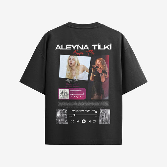 MACKBEARS™   Oversize  ALEYNA TİLKİ T-shirt