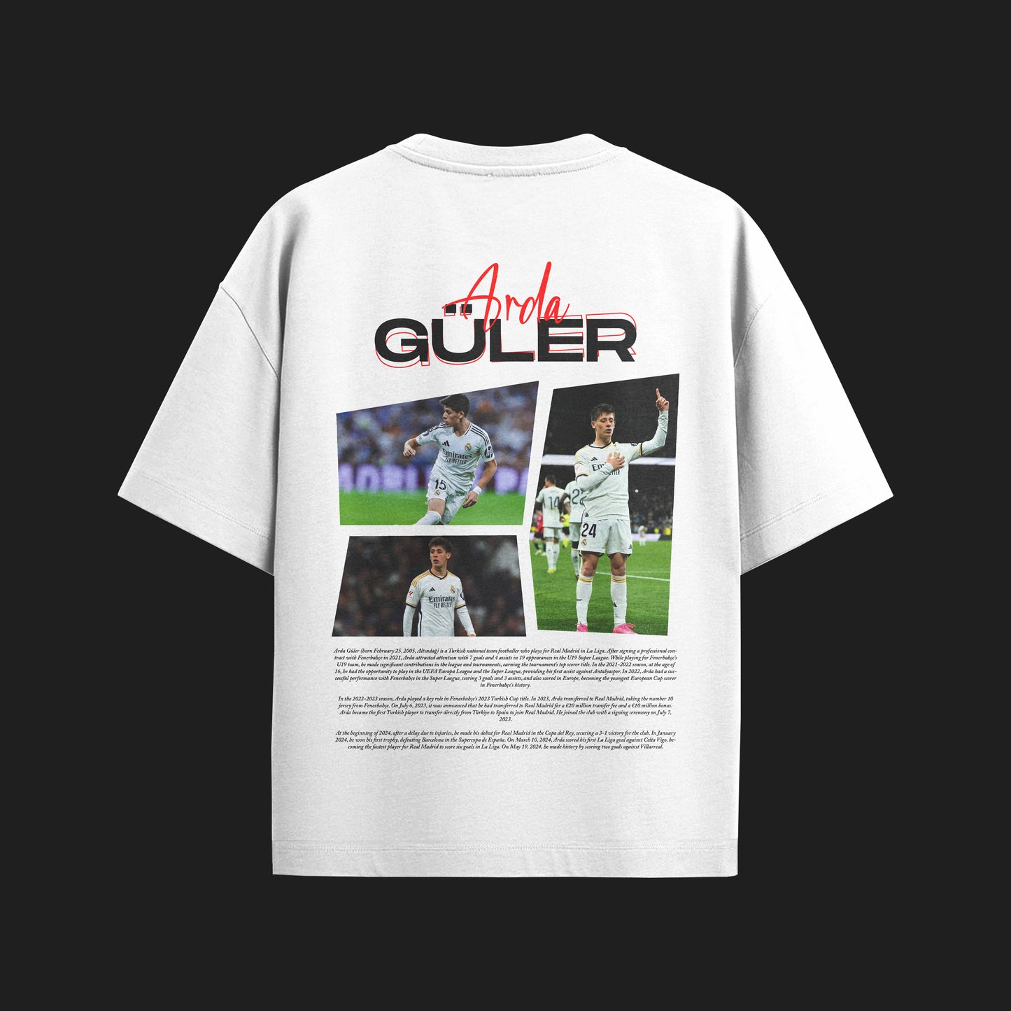 MACKBEARS™   Oversize ARDA GÜLER T-shirt