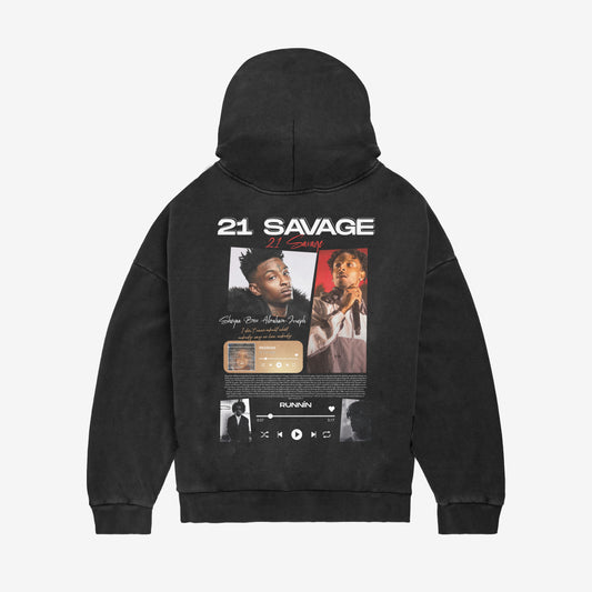 MACKBEARS™   Oversize  21 SAVAGE Hoodie