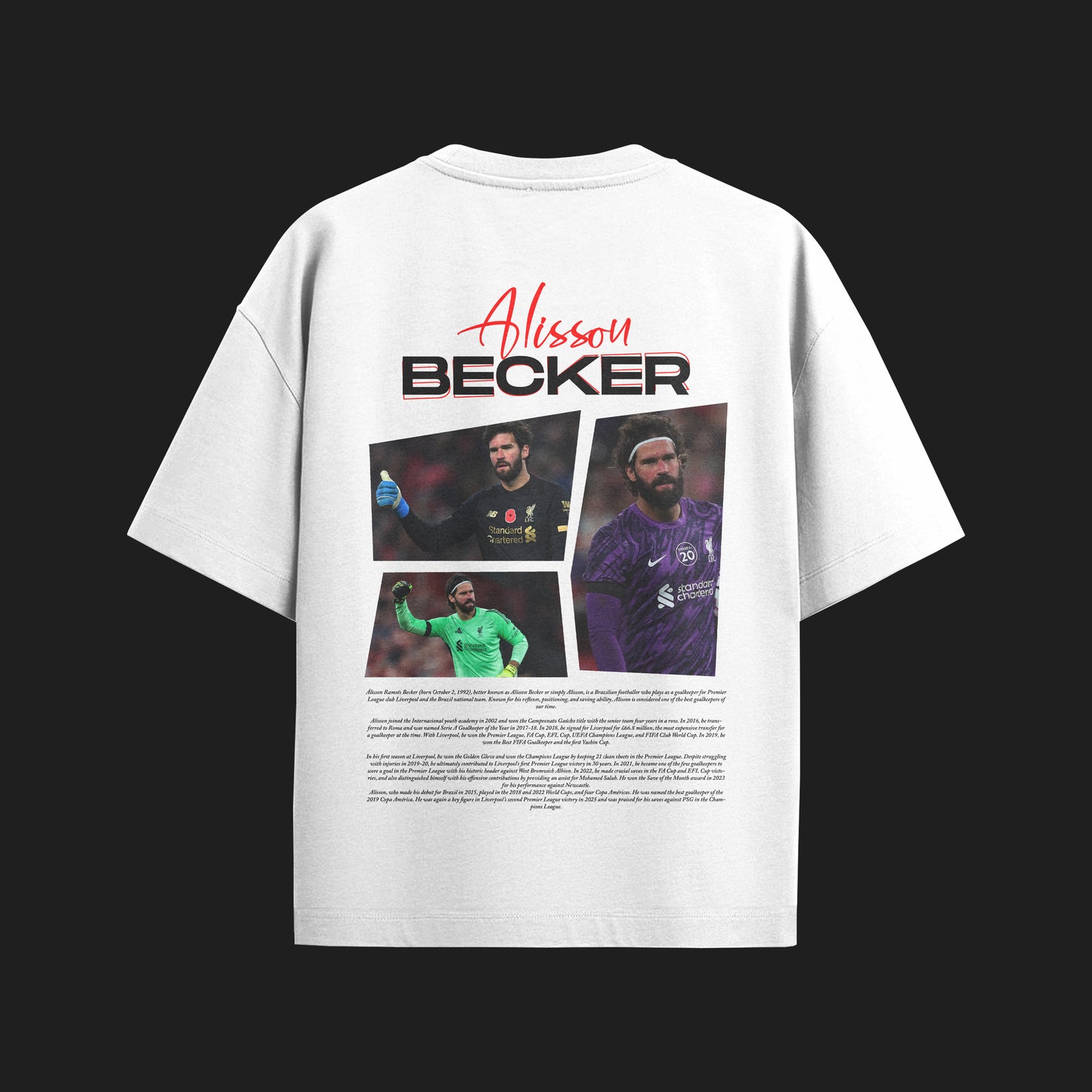 MACKBEARS™   Oversize  ALİSSON BECKER T-shirt